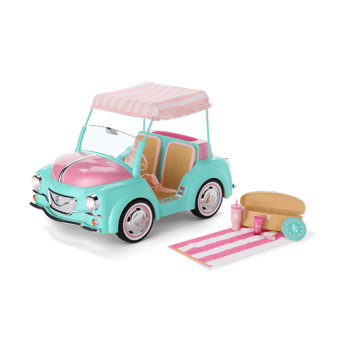 Raquel's™ Seaside Car for 18-inch Dolls (Girl of the Year™ 2026) Q0