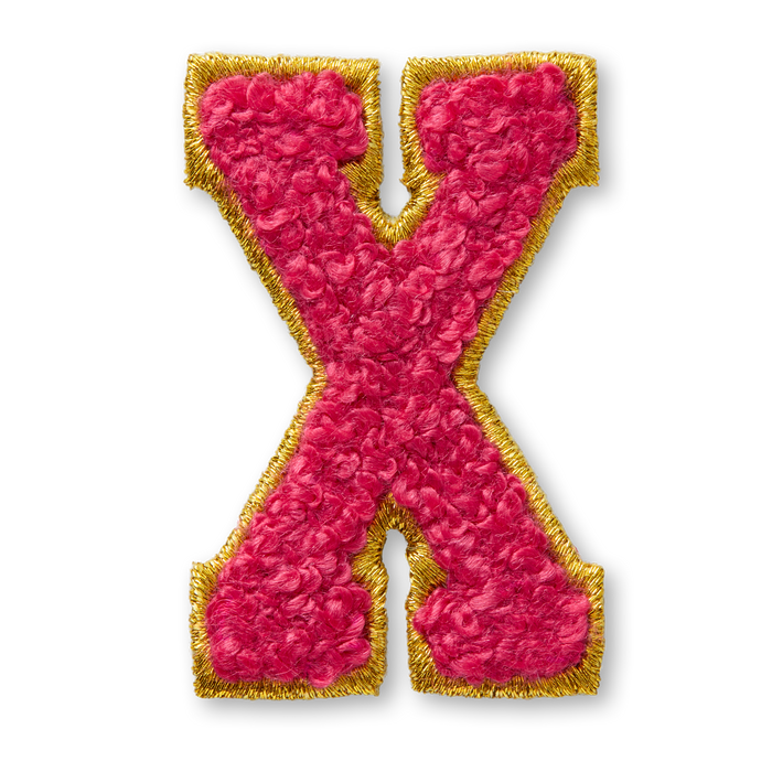 AG™ Letter X Stick-On Patch M4