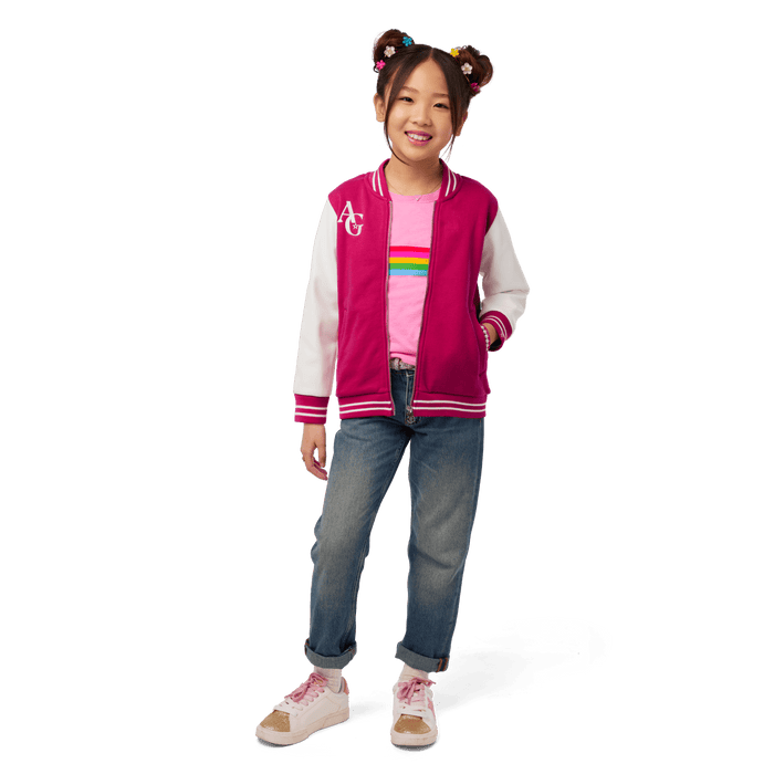 AG™ Star Squad Varsity Jacket for Girls M7