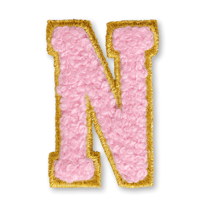 AG™ Letter N Stick-On Patch Q4