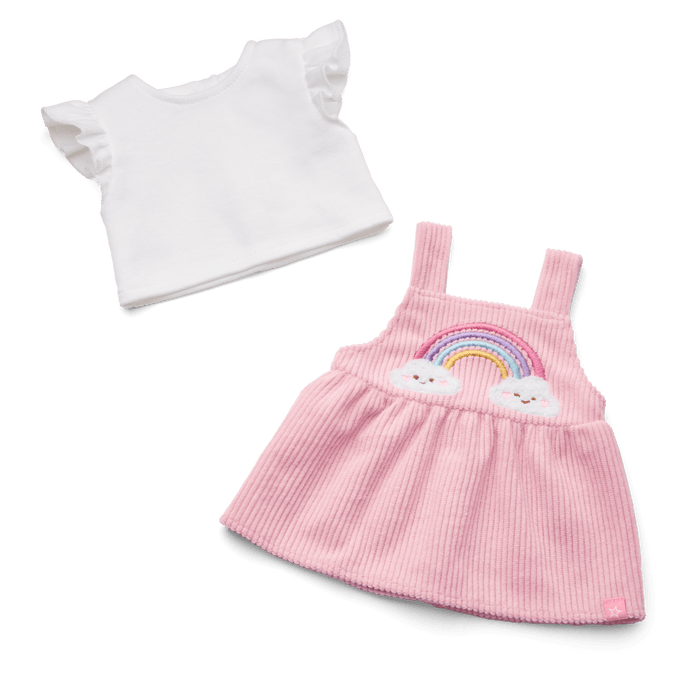 Rainbow Corduroy Outfit for Bitty Baby® Dolls M3
