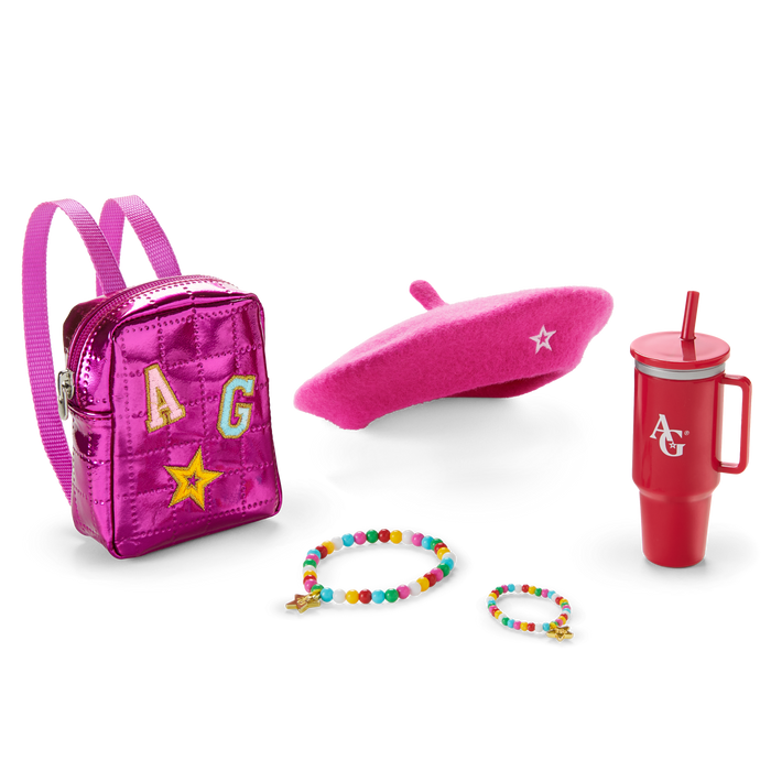 AG™ Star Squad Mini Backpack & Accessories for 18-inch Dolls Q2