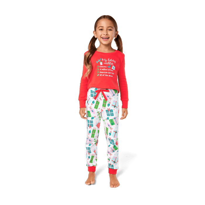 Holiday Wish List PJs for Little Girls O3