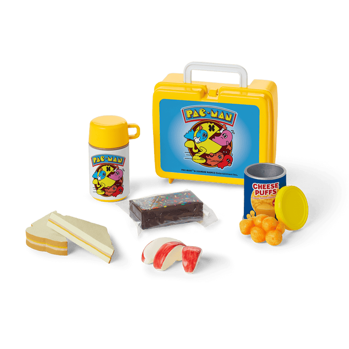 Courtney's™ PAC-MAN™ Lunch Set for 18-inch Dolls (Historical Characters) R3