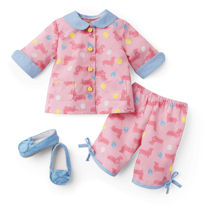 Maryellen’s™ Dachshund Pajamas for 18-inch Dolls (Historical Characters) P4