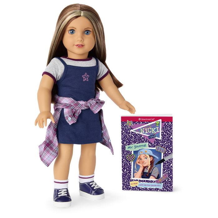 Nicki™ 18-inch Doll & Journal (Historical Characters) R4