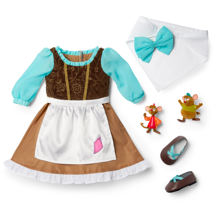 American Girl® Disney Princess Cinderella Day Dress, Friends & Accessories for 18-inch Dolls O2