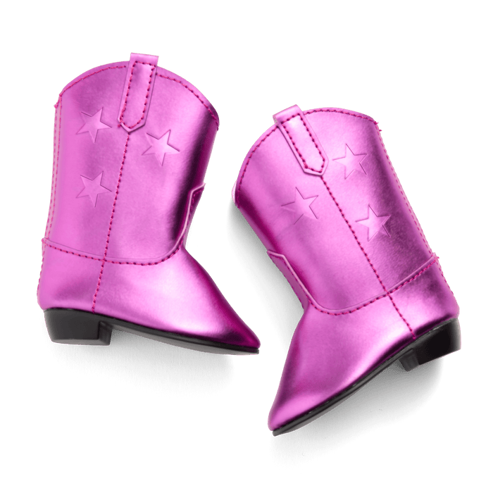 Confident Cowgirl Boots for 18-inch Dolls R8