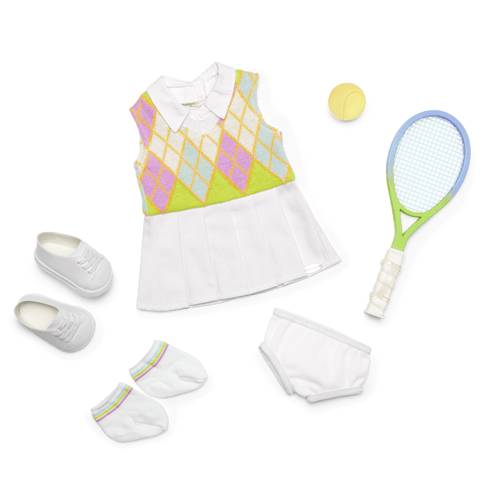 Isabel’s™ Tennis Outfit for 18-inch Dolls (Historical Characters) O4