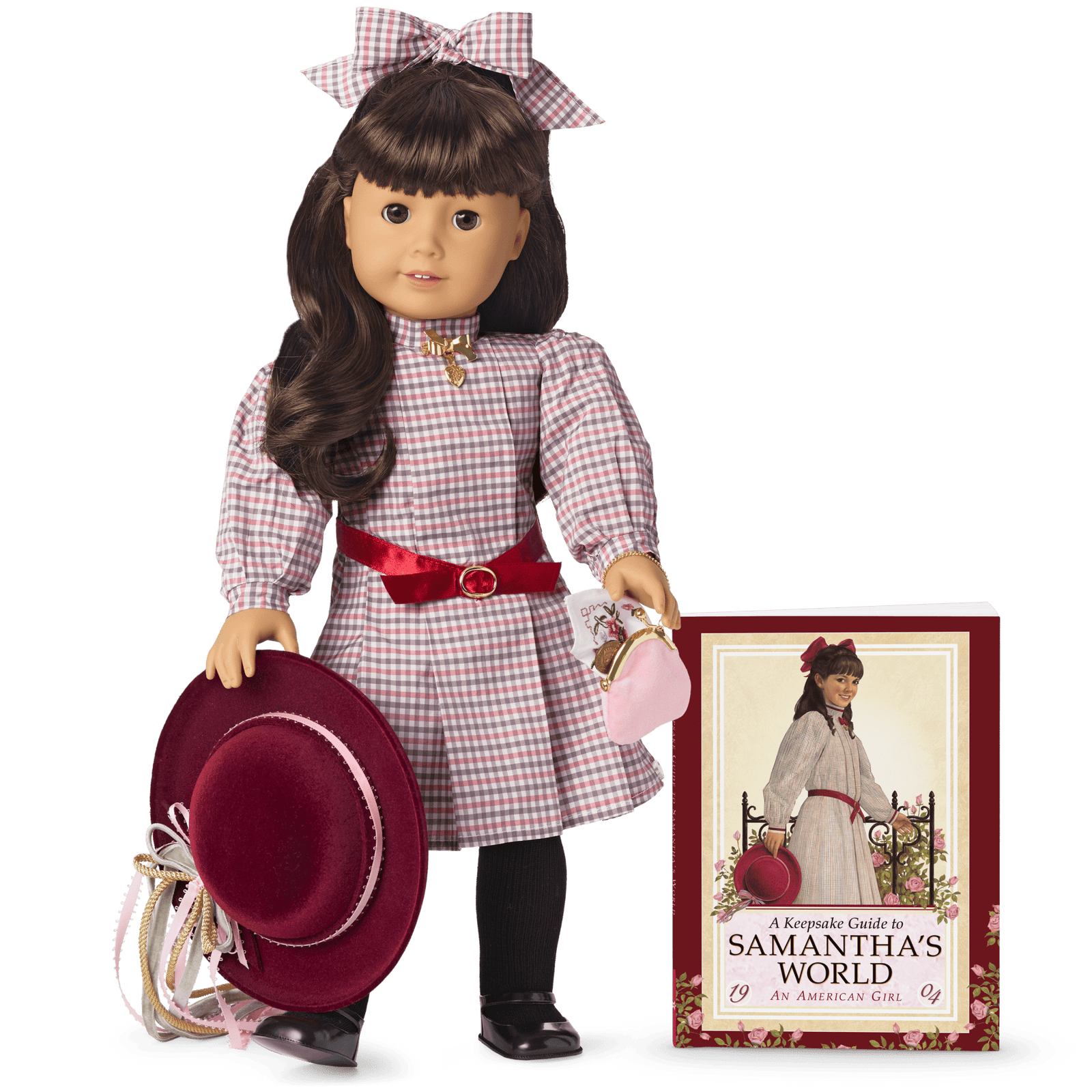 Samantha Parkington™ 18-inch Doll, Book & Accessories (Historical Characters) O5
