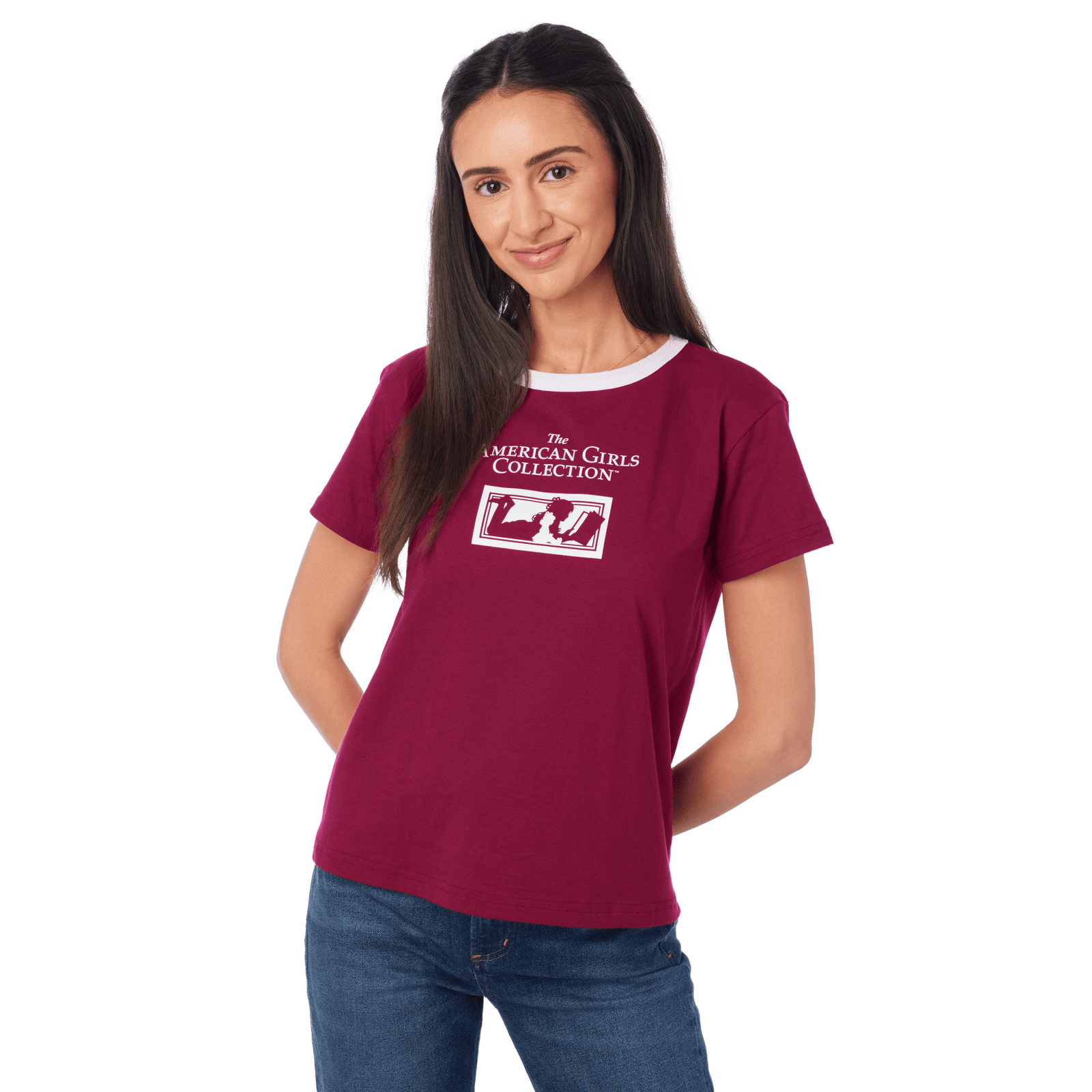 The American Girls Collection™ Ringer Tee for Adults O2