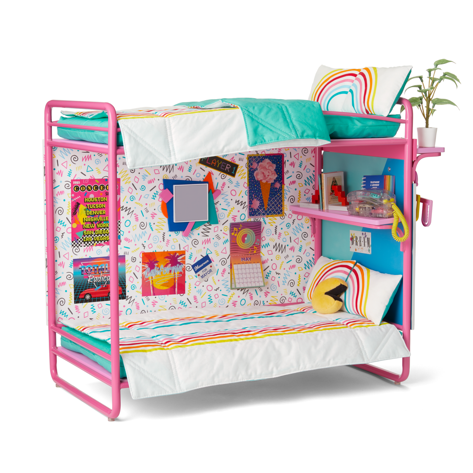 Courtney's™ Bedroom Set for 18-inch Dolls (Historical Characters) Q9