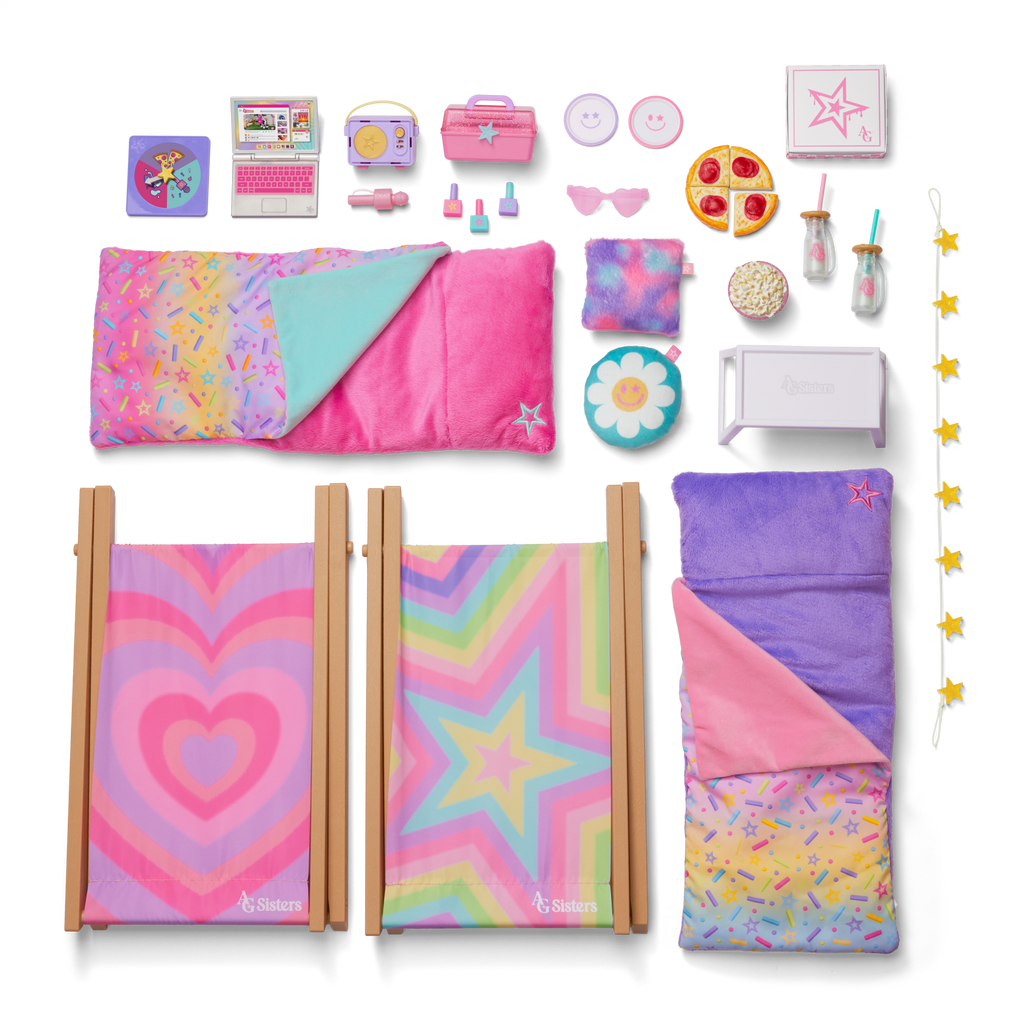 AG Sisters™ Glamping Girls Sleepover Set Q6
