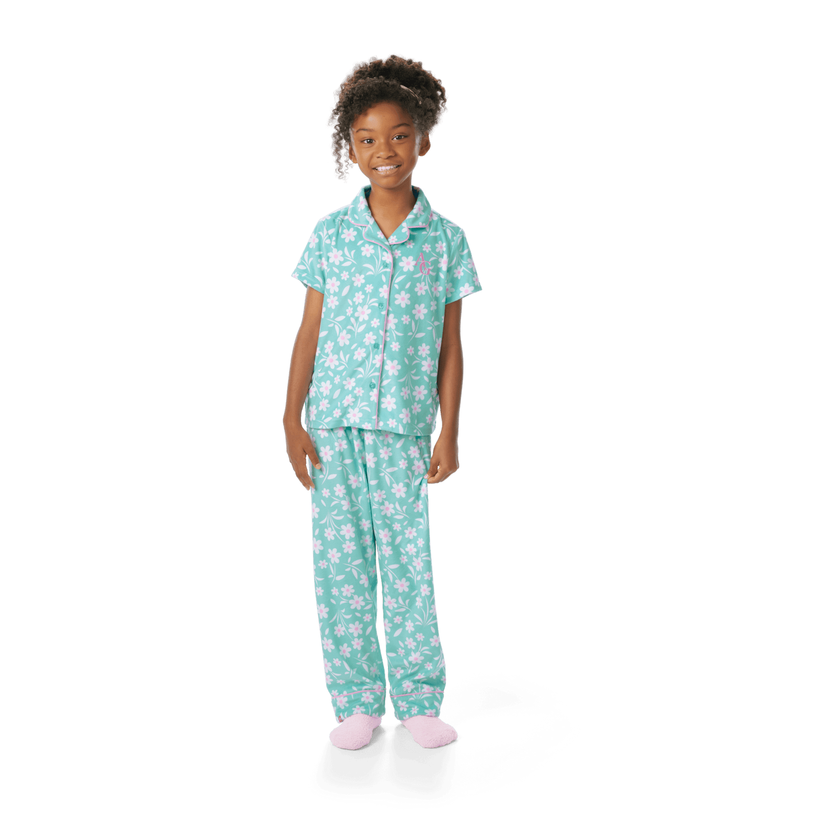Flower Fun PJs for Girls O1