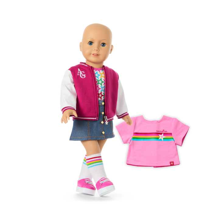 Truly Me™ 18-inch Doll #105 without hair R7