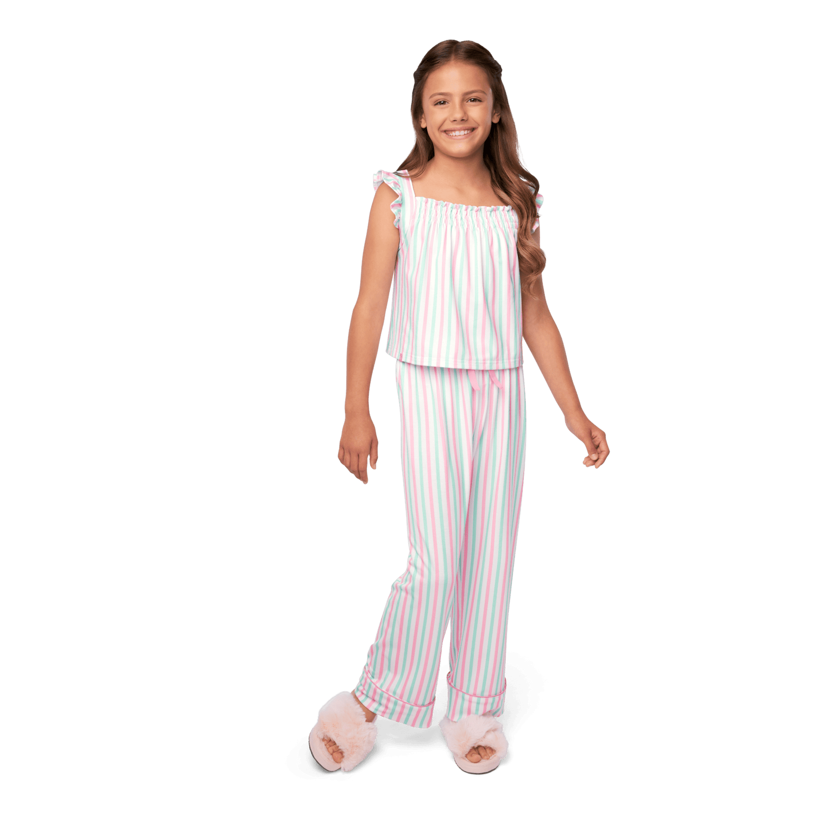 Raquel's™ Coastal Stripes Pajamas for Girls (Girl of the Year™ 2026) N0