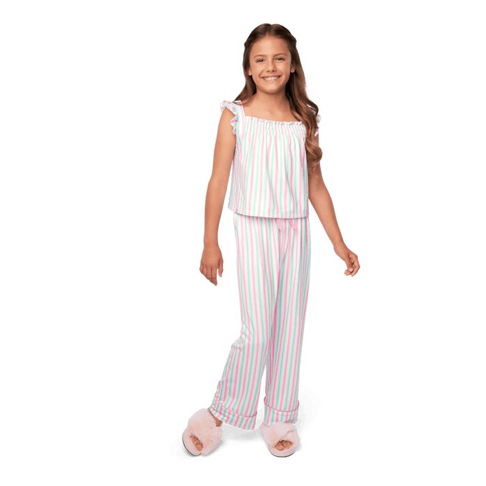 Raquel's™ Coastal Stripes Pajamas for Girls (Girl of the Year™ 2026) N0