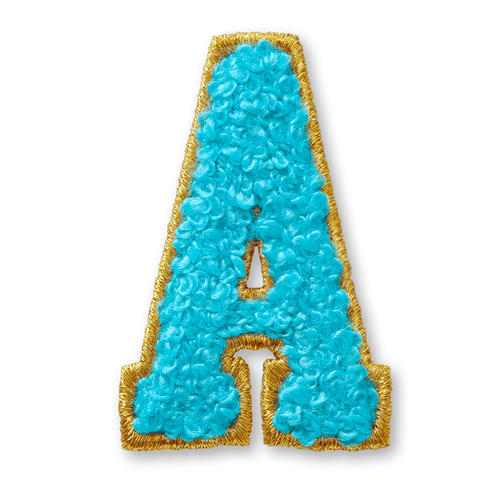 AG™ Letter A Stick-On Patch P9