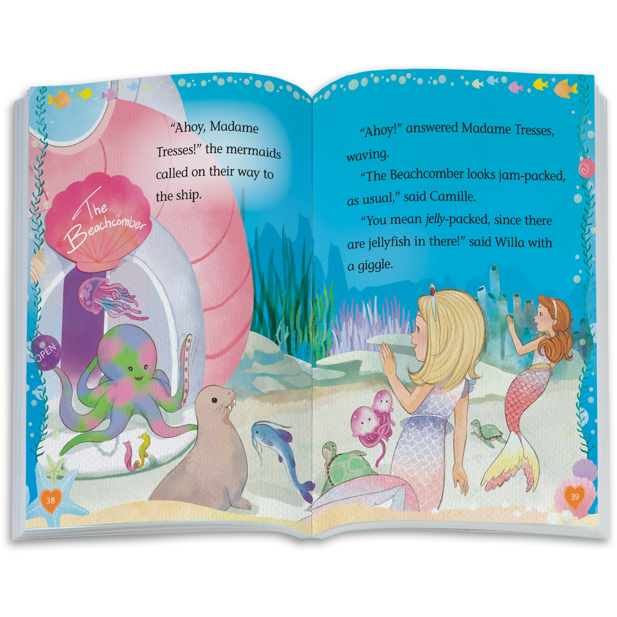 A Fin-tastic Surprise Book (WellieWishers™) Q2