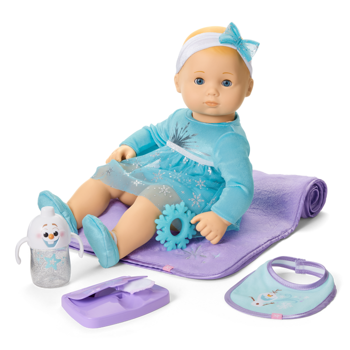 Disney Frozen Elsa Cuddle & Care Set with Bitty Baby® Doll by American Girl® N7