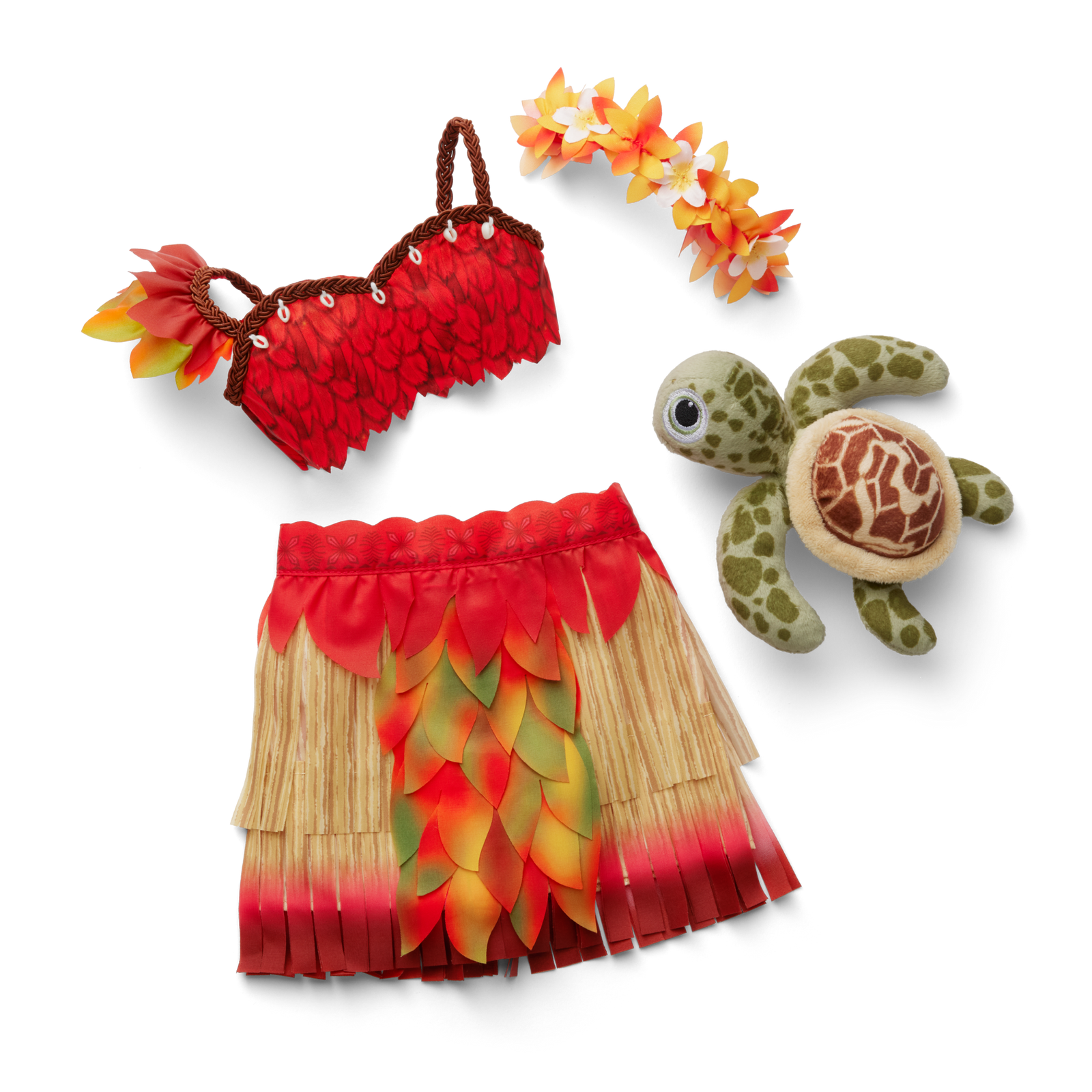 Disney Moana Wayfinder Outfit & Sea Turtle Plush for 18-inch Dolls by American Girl® Q7