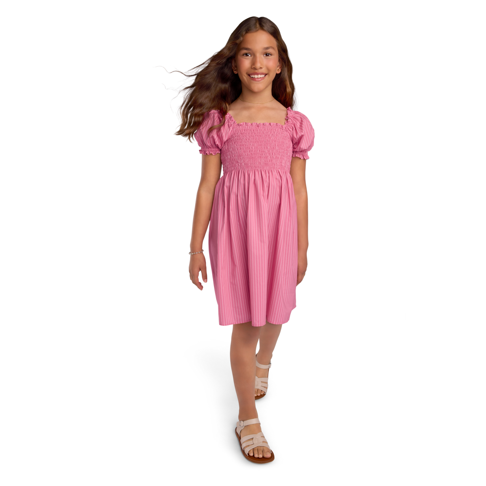 American Girl® x Hill House Home Tiny Athena Nap Dress for Girls (Addy™ Print) R8