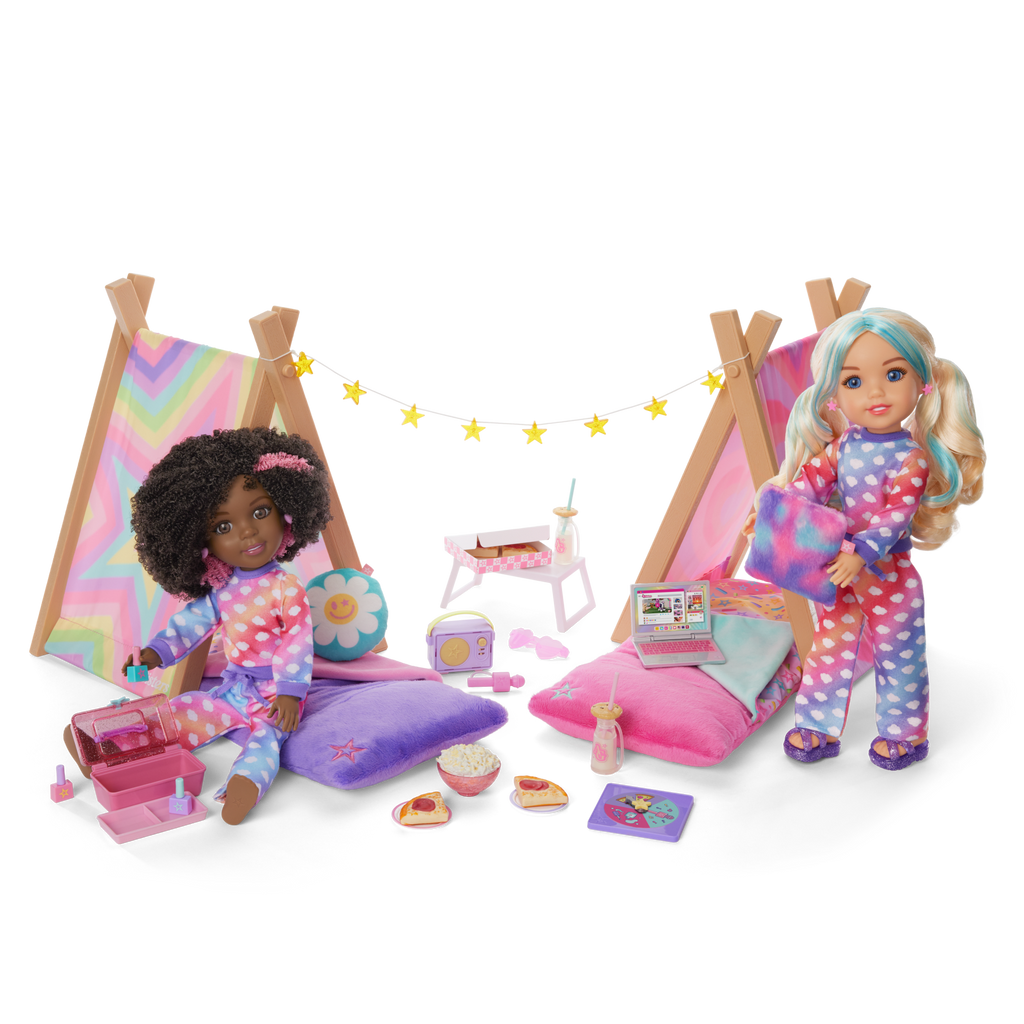 AG Sisters™ Glamping Girls Sleepover Set Q6