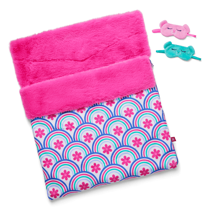 Best Sleepover Ever! Sleeping Bag Set for Two 18-inch Dolls M2