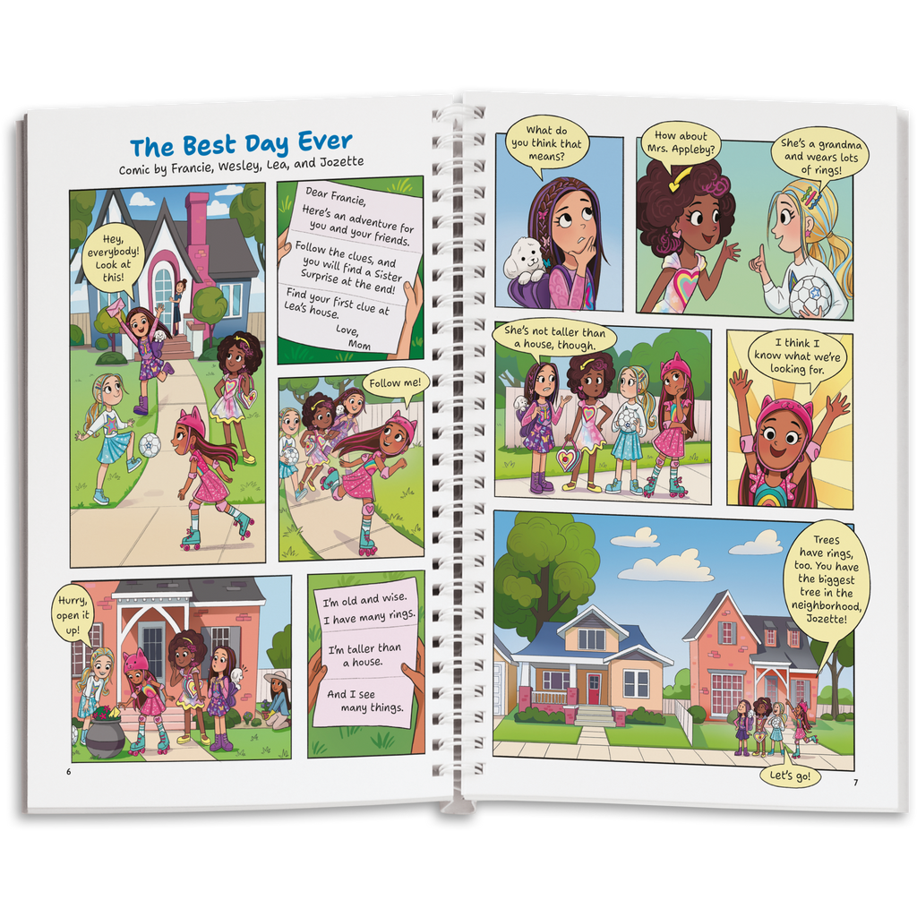 AG Sisters Friendship Fun Book R6
