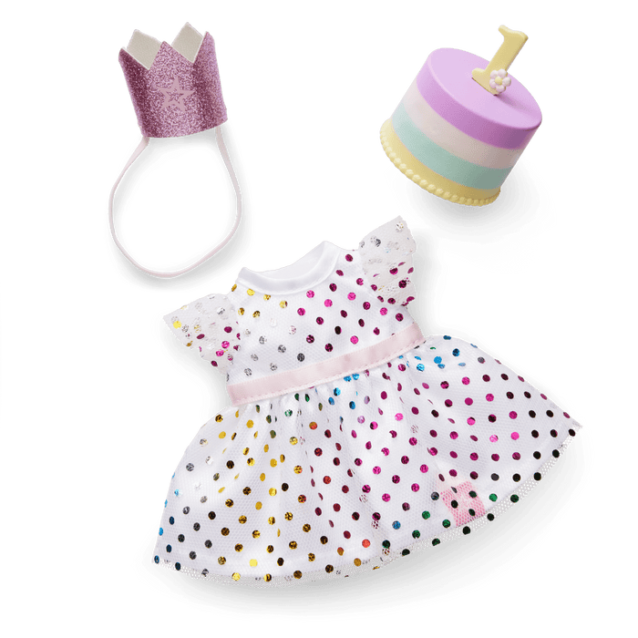 Little Bitty Baby™ First Birthday Celebration Set for 7.75-inch Dolls R9