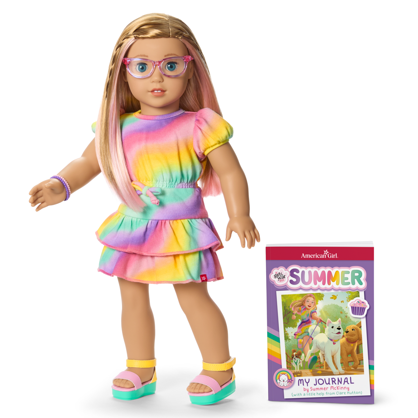 Summer™ 18-inch Doll & Journal (Girl of the Year™ 2025) N6