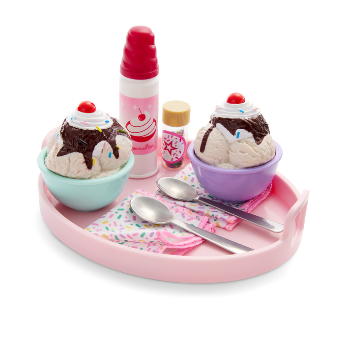 Sundaes for Two Set for 18-inch Dolls M9