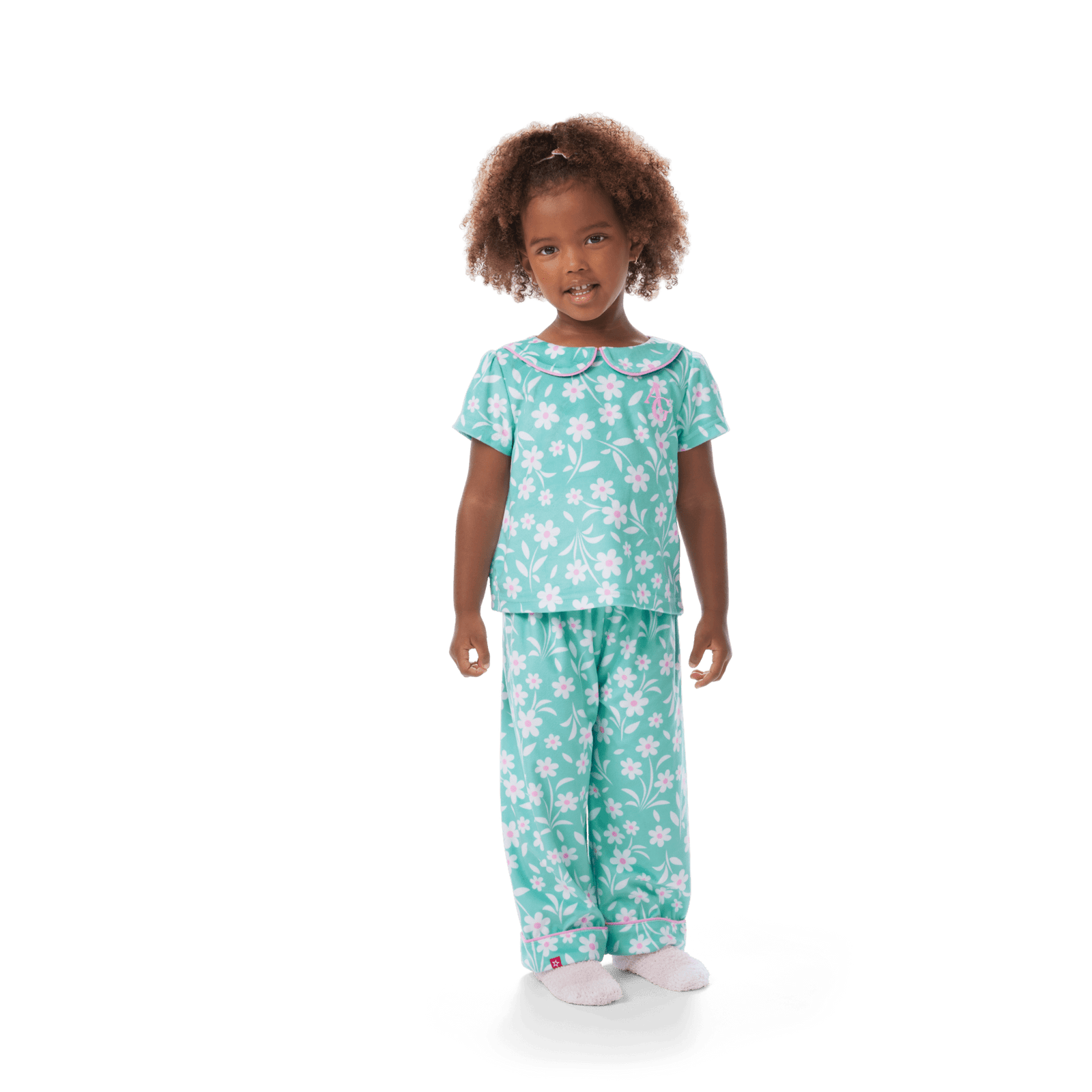 Flower Fun PJs for Little Girls (Bitty Baby®) N7