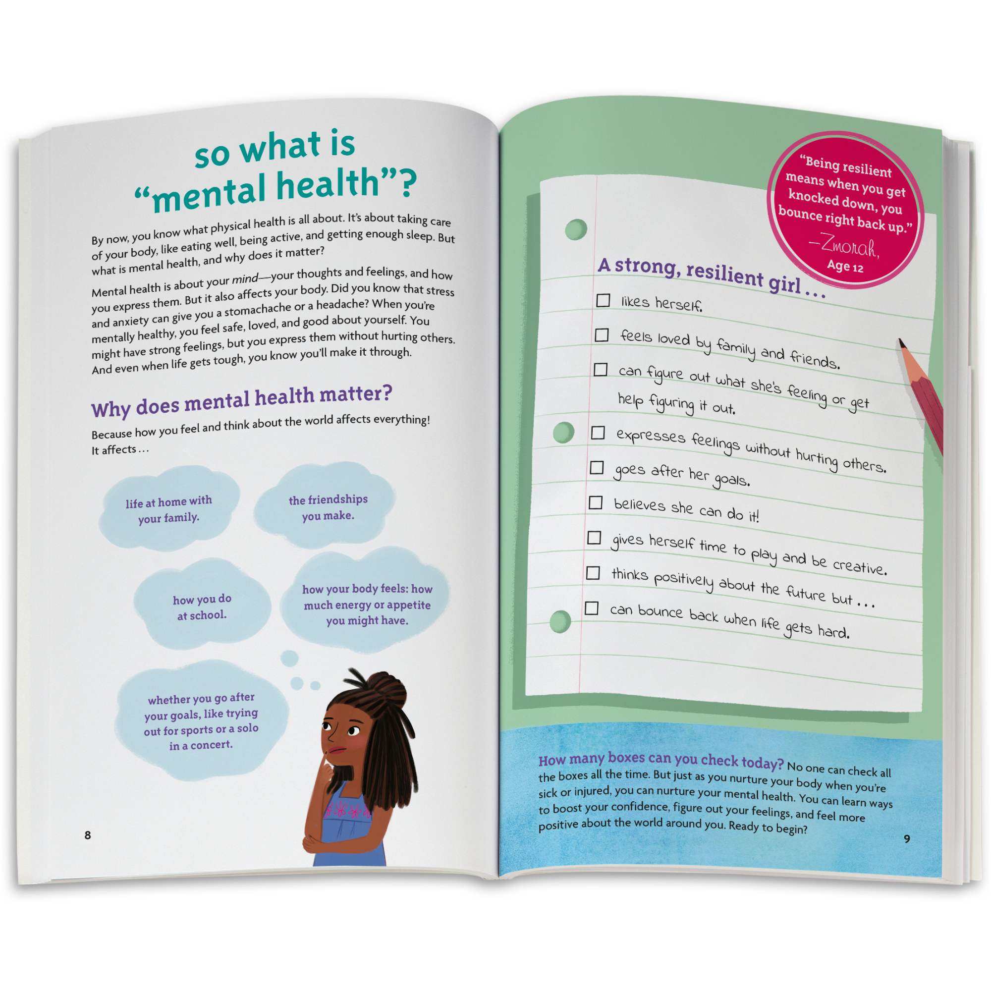 A Smart Girl’s Guide: Caring for Herself Book M7
