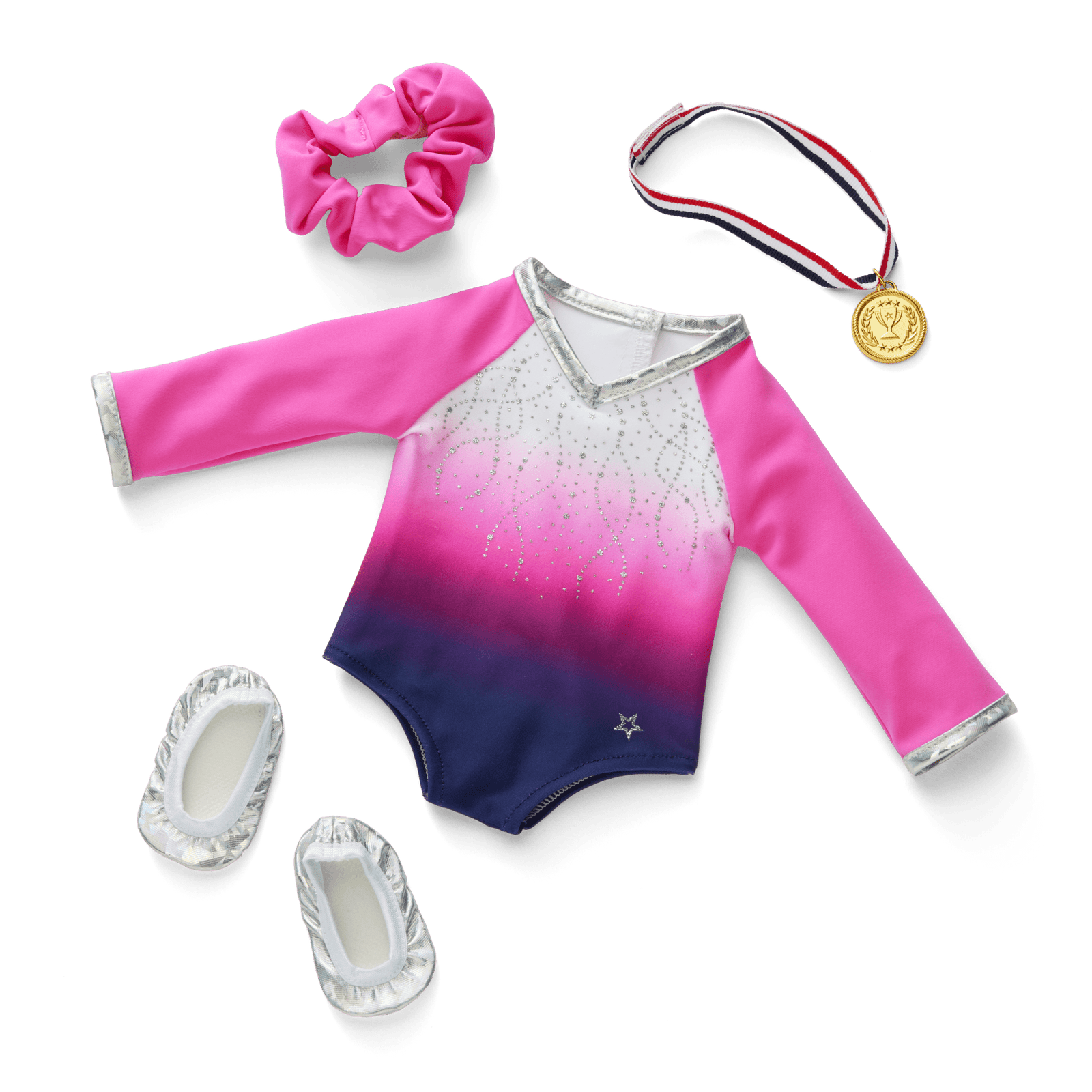 Beam with Pride Gymnastics Outfit for 18-inch Dolls R1