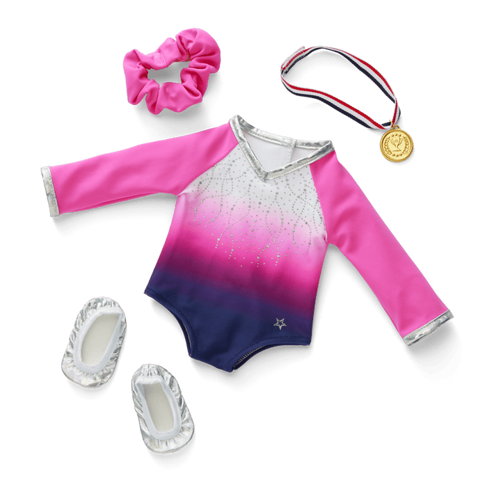 Beam with Pride Gymnastics Outfit for 18-inch Dolls R1