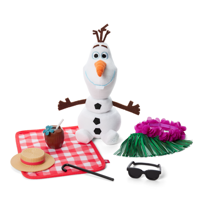 Disney Frozen Olaf Plush & Summer Accessories by American Girl® O4