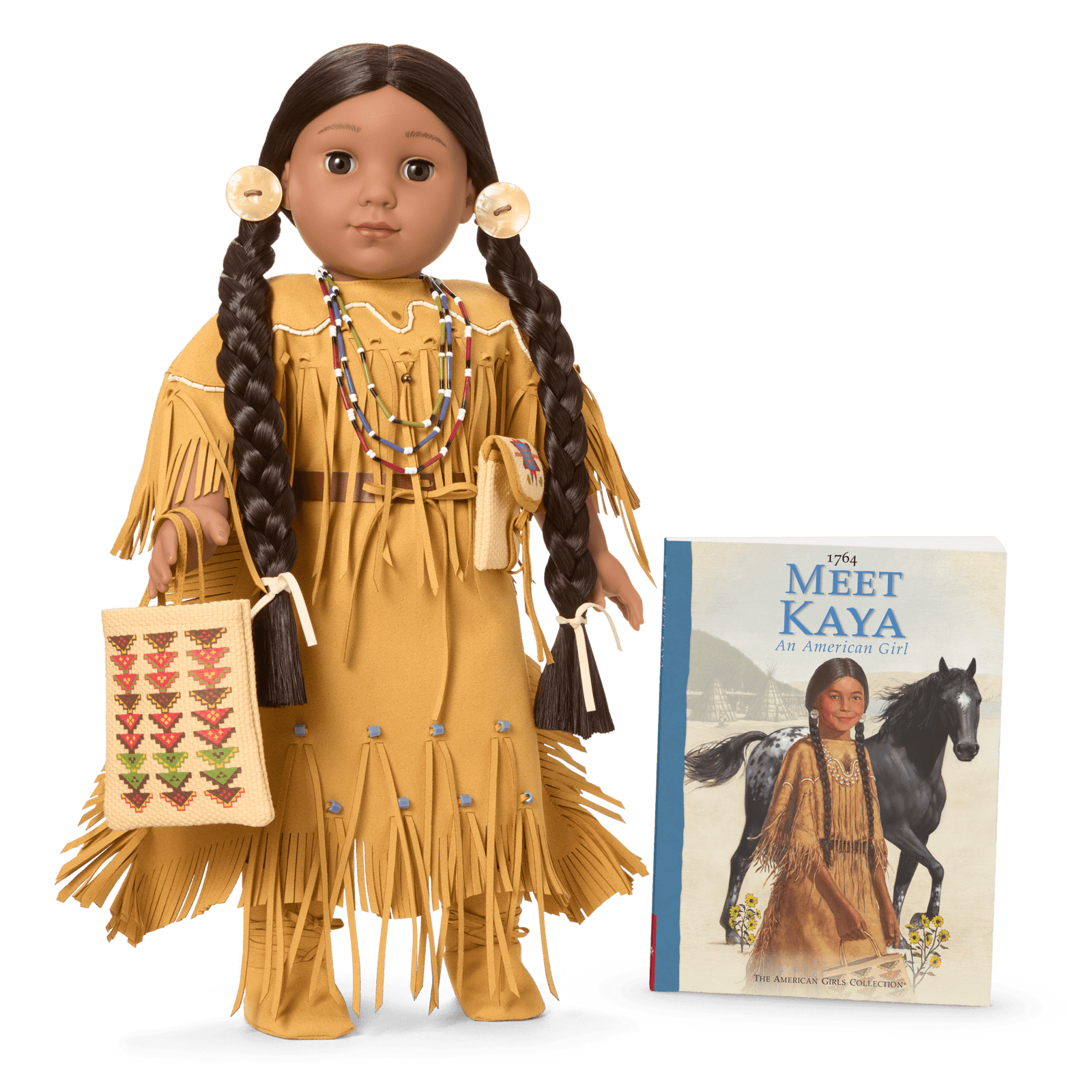 Kaya™ 18-inch Doll, Book & Accessories (Historical Characters) N4