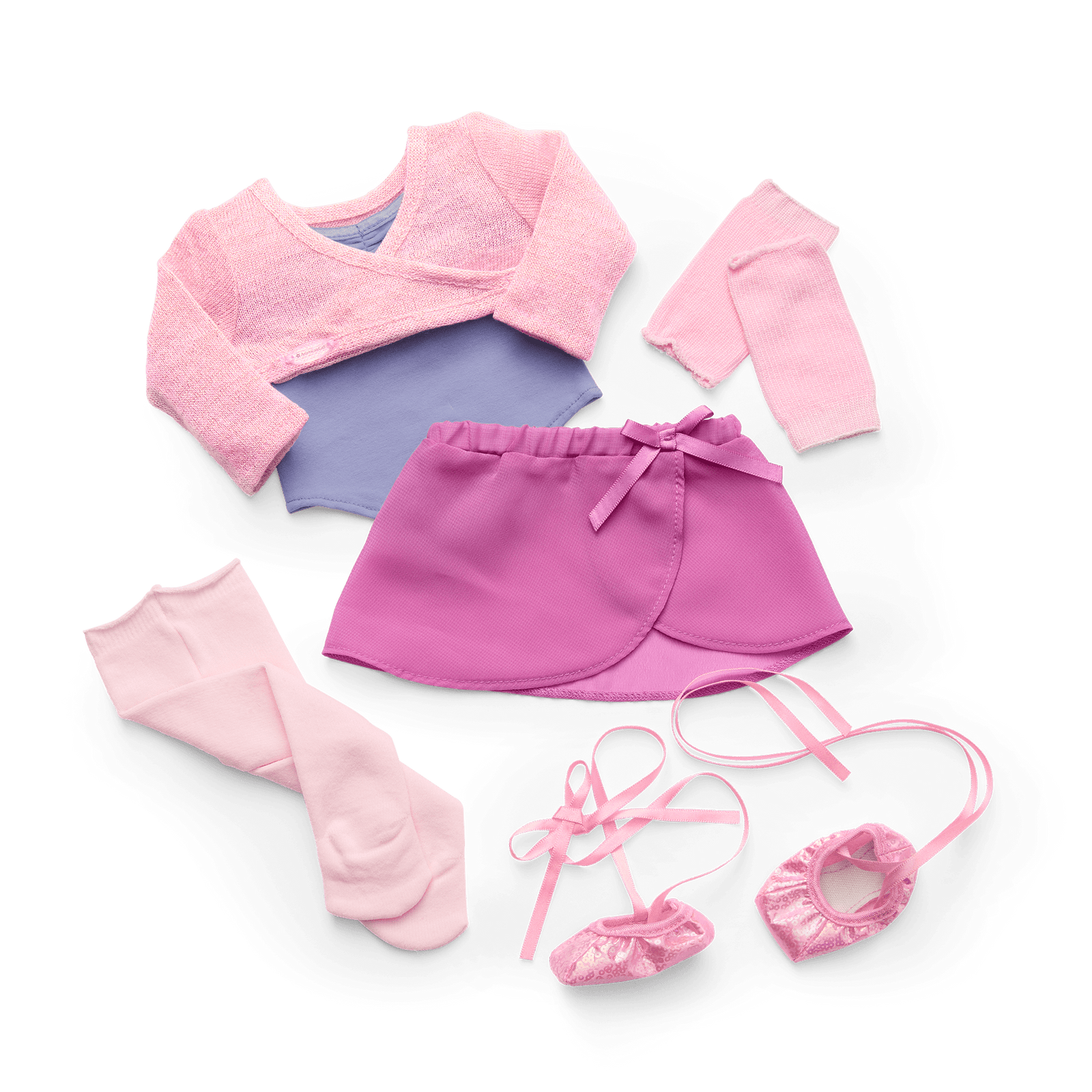 Plié Away Ballet Practice Outfit for 18-inch Dolls N0