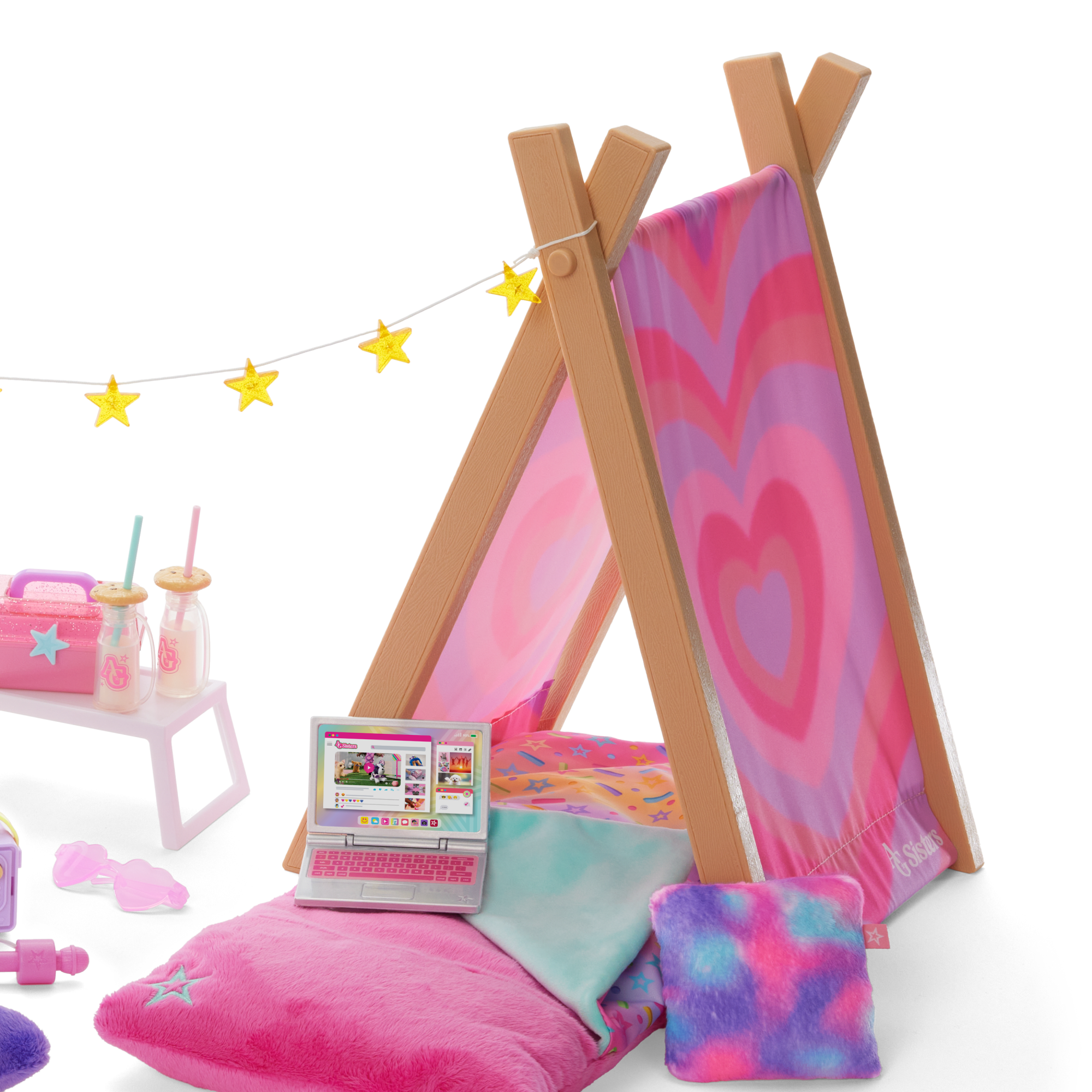 AG Sisters™ Glamping Girls Sleepover Set Q6