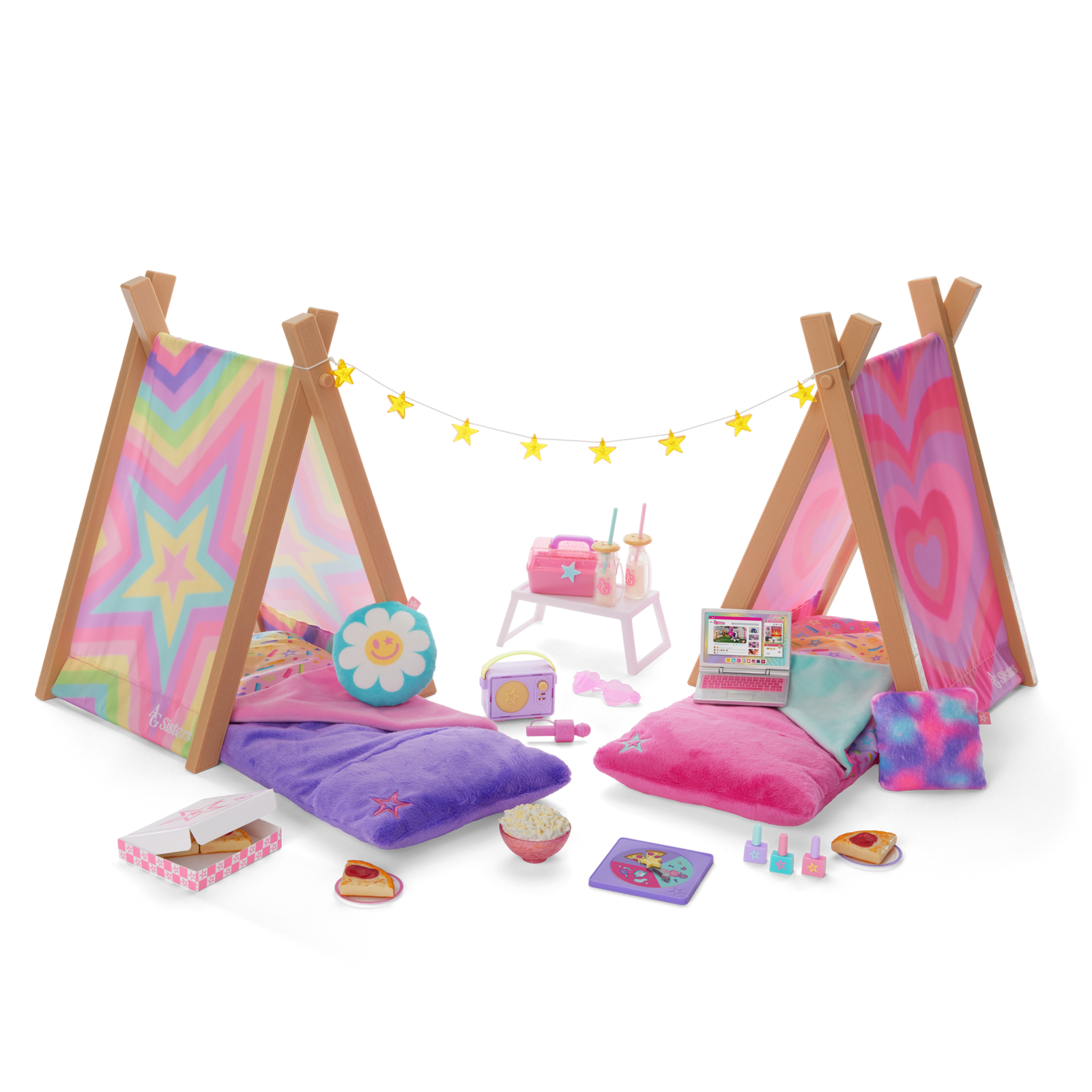 AG Sisters™ Glamping Girls Sleepover Set Q6