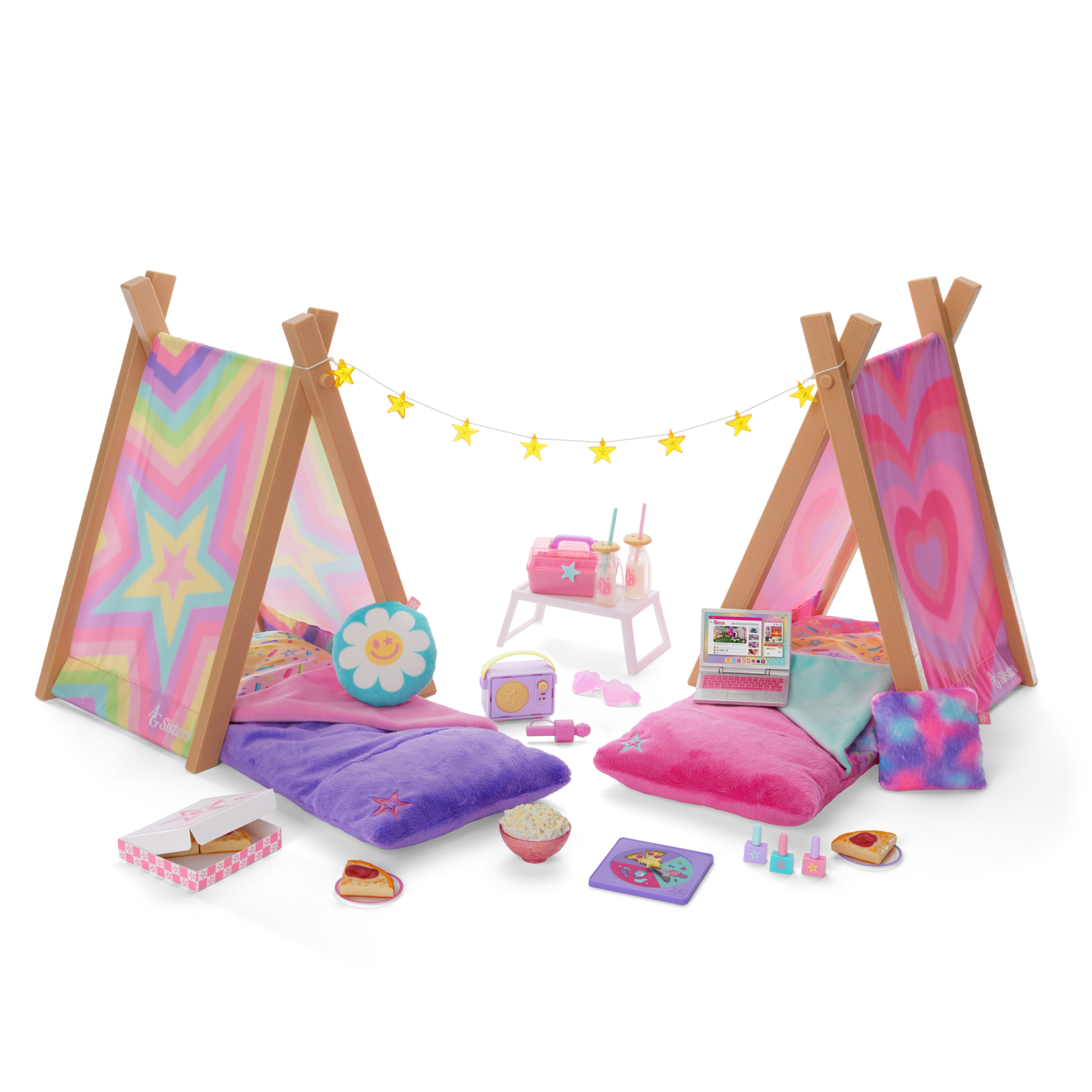 AG Sisters™ Glamping Girls Sleepover Set M6