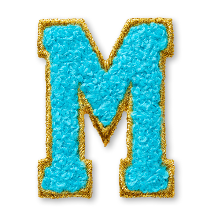 AG™ Letter M Stick-On Patch P9