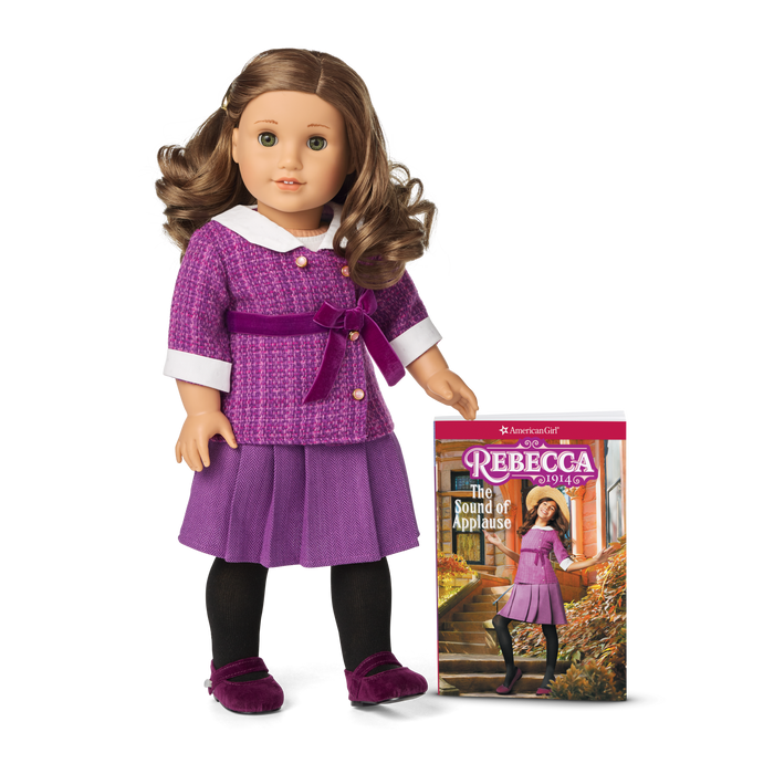 Rebecca™ 18-inch Doll & Book (Historical Characters) P0