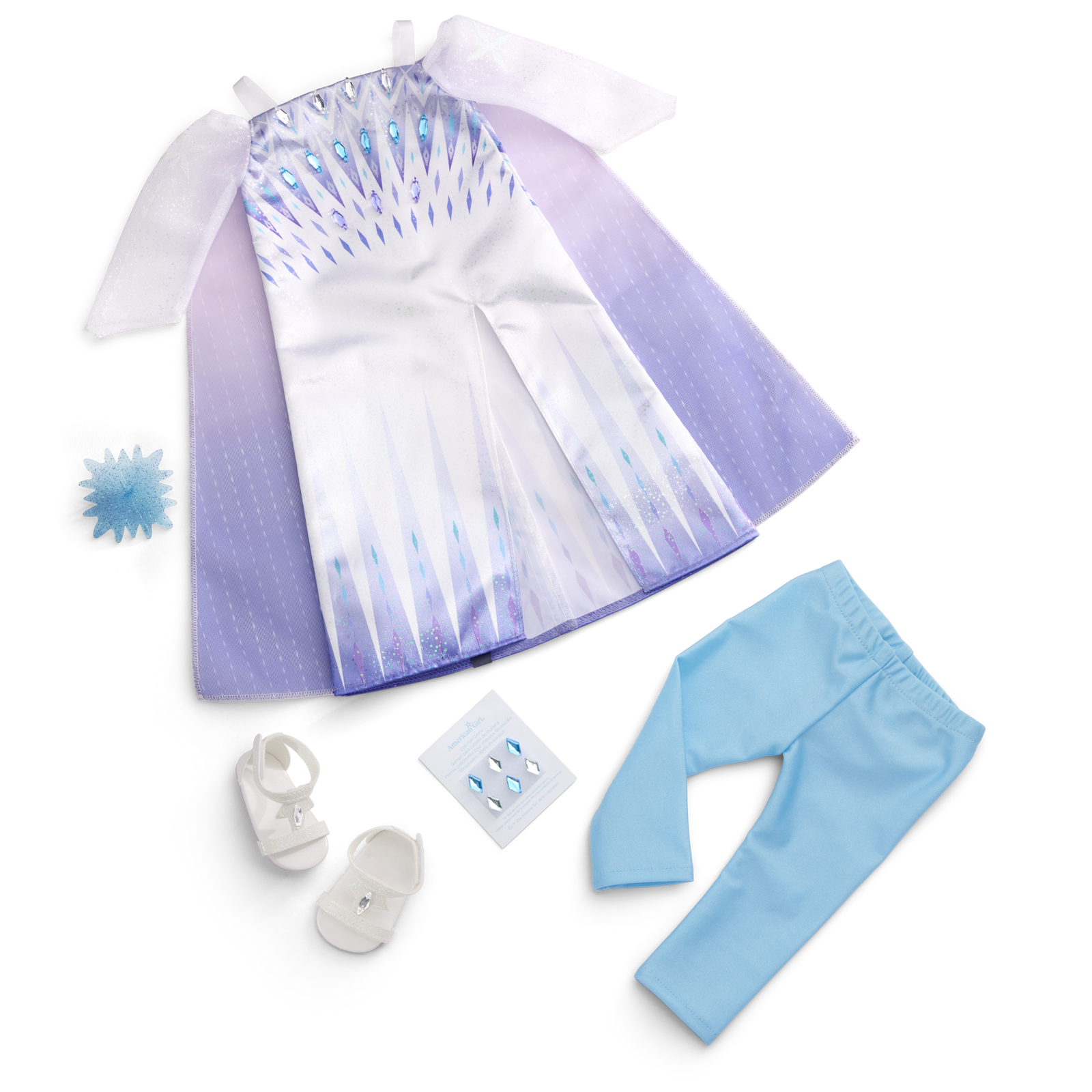 Disney Frozen Snow Queen Elsa Outfit & Accessories for 18-inch Dolls by American Girl® P7