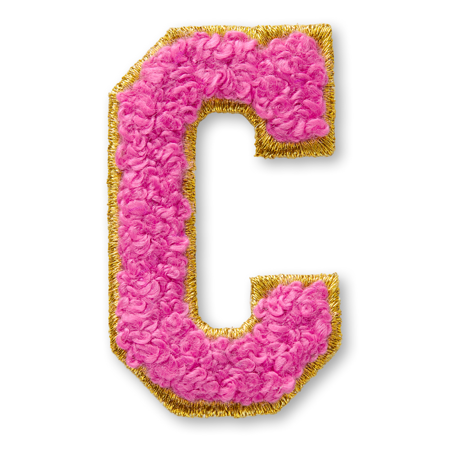 AG™ Letter C Stick-On Patch Q7