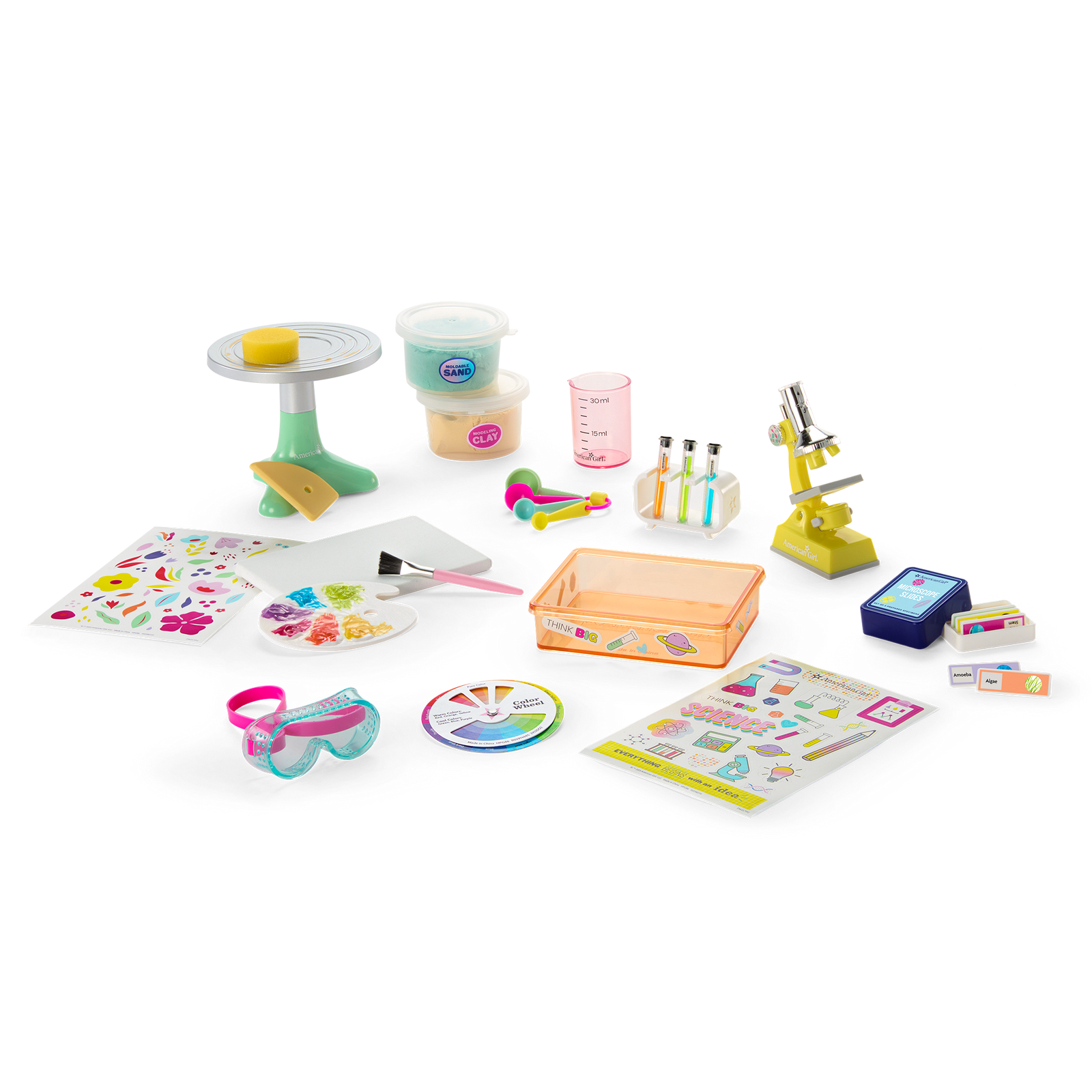 Love to Explore Art & Science Set for 18-inch Dolls R9