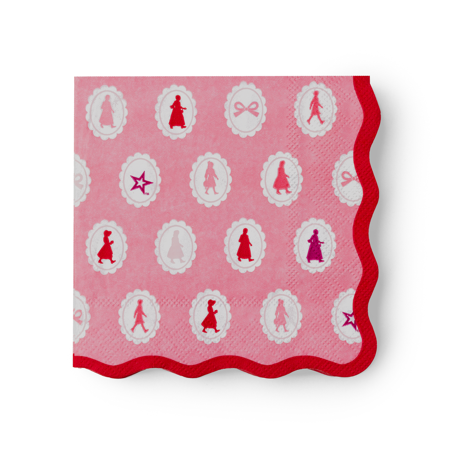 American Girl™ x Bonjour Fête Classic Characters Small Napkins (Set of 20) P2
