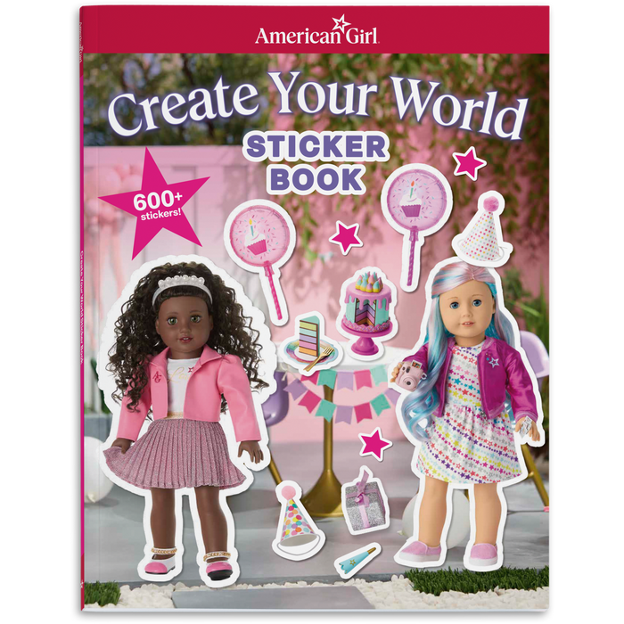 American Girl® Create Your World Sticker Book Q6
