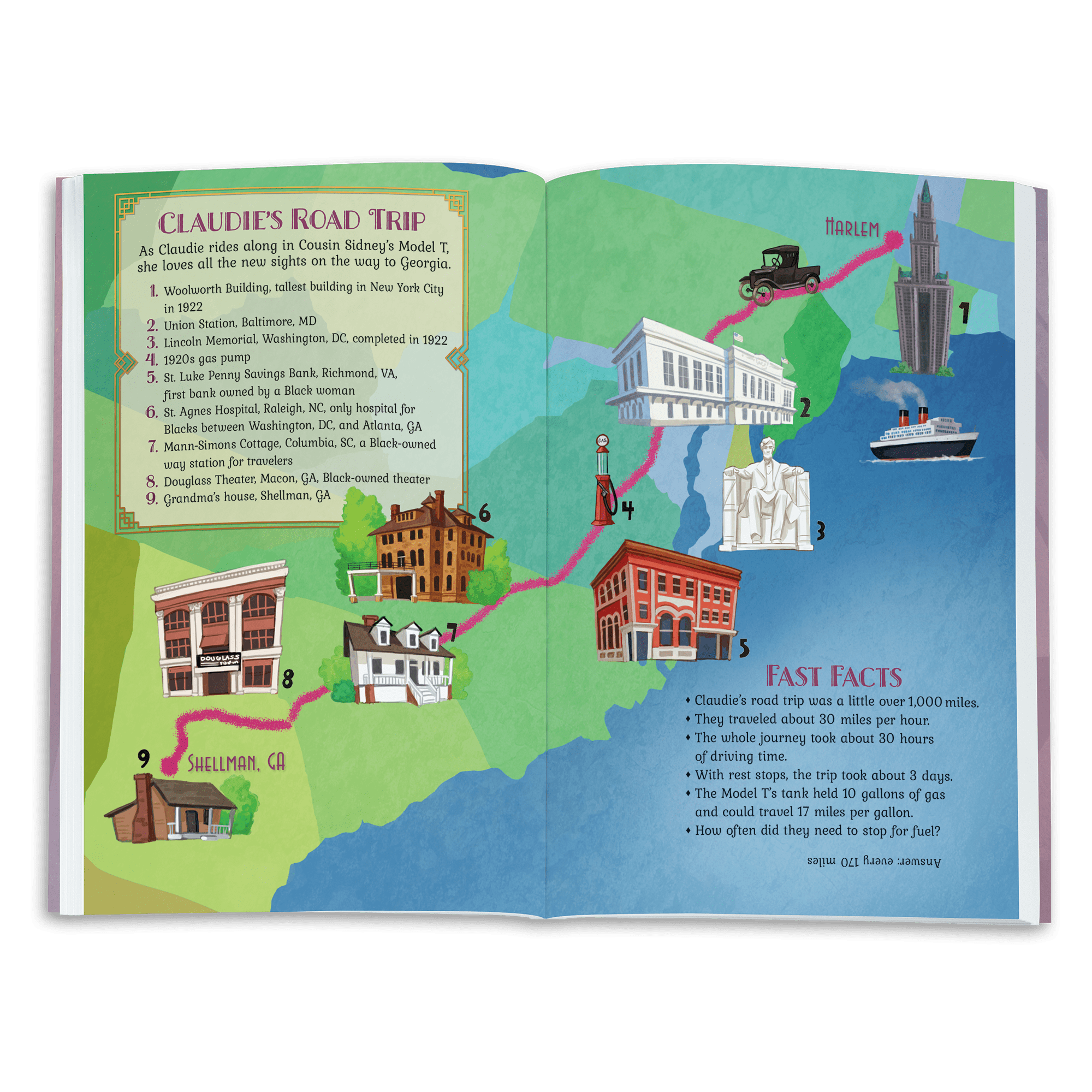 Adventures with Claudie Book (Historical Characters) O6